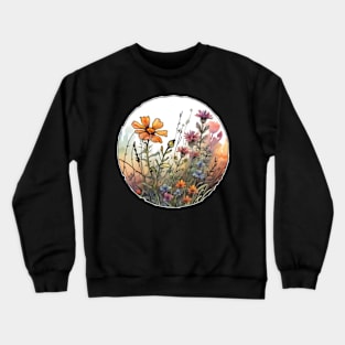 Wild Flowers Crewneck Sweatshirt